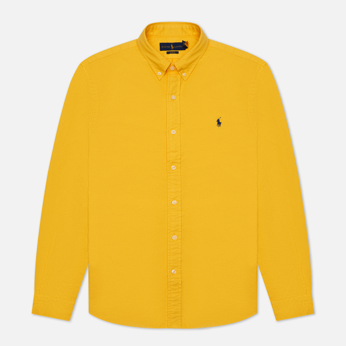 

Рубашка мужская Polo Ralph Lauren 710-804257 желтая S, 710-804257