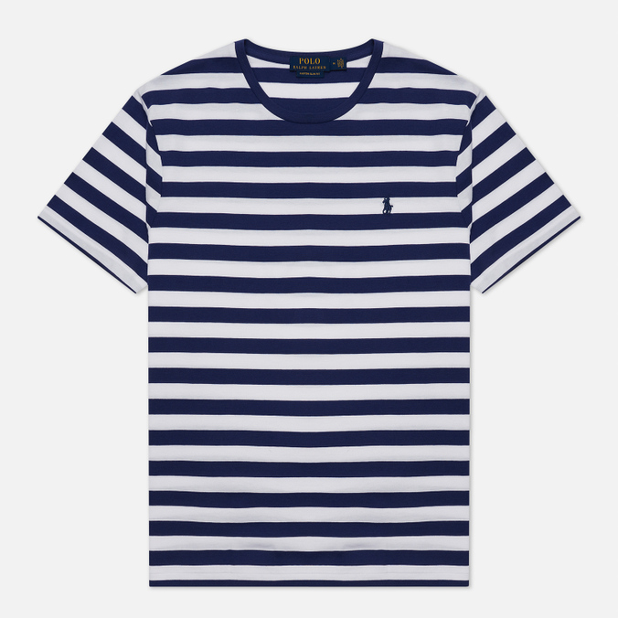 фото Футболка мужская polo ralph lauren 710-803479 синяя l