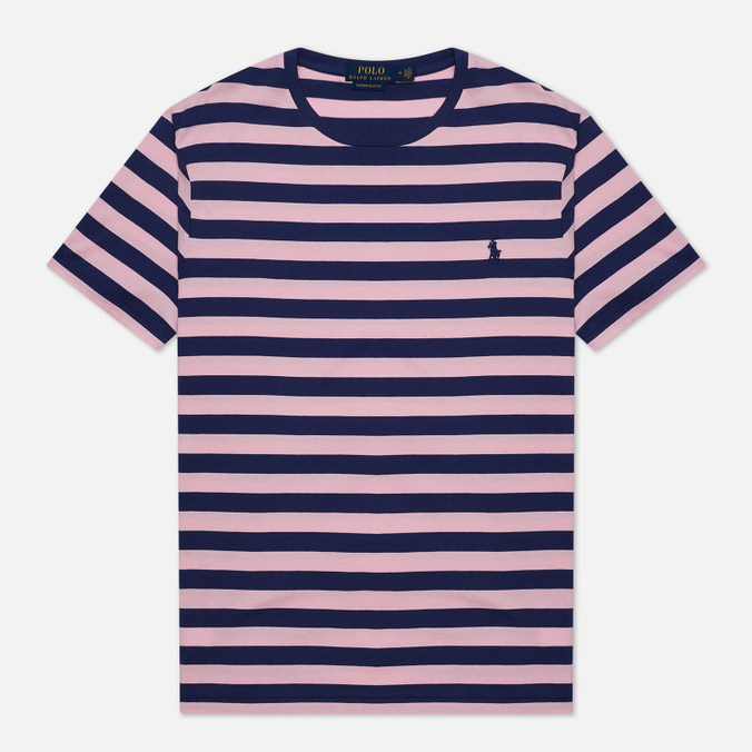 фото Футболка мужская polo ralph lauren 710-803479 розовая xxl