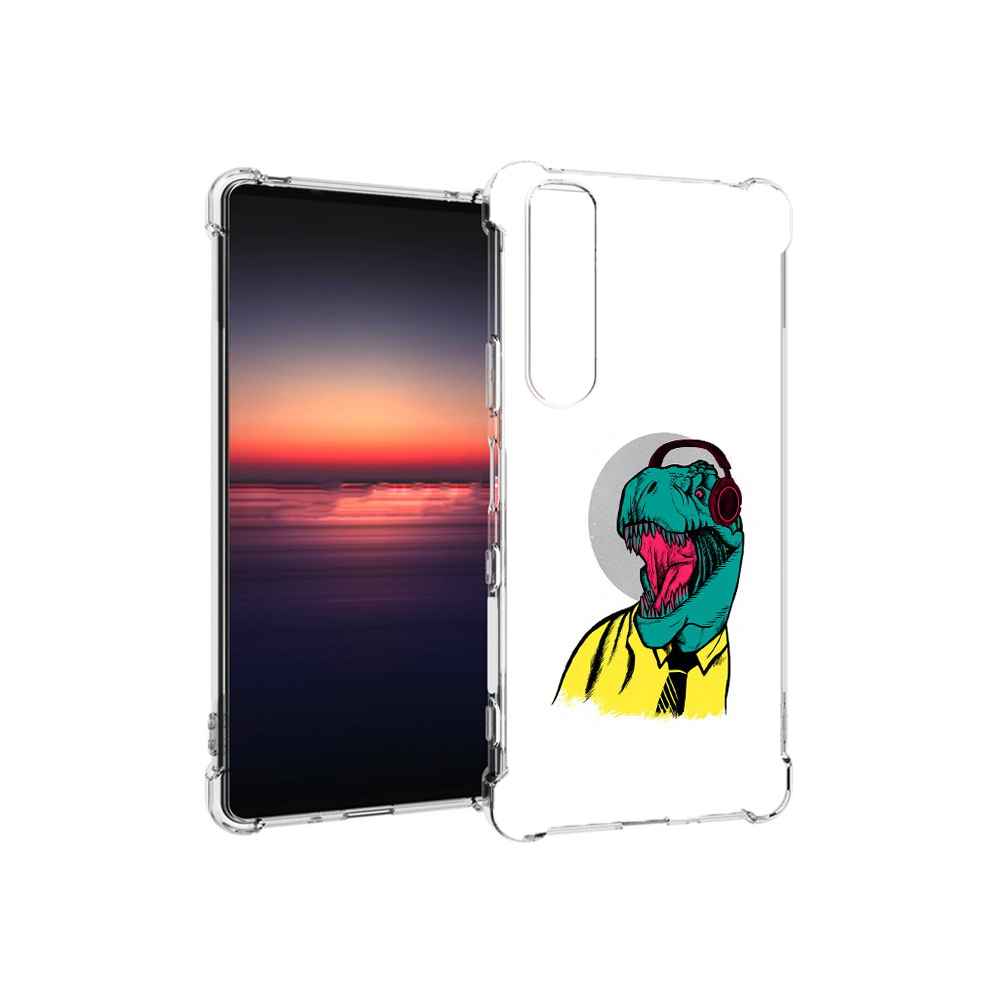 

Чехол MyPads Tocco для Sony Xperia 1 III дино (PT162368.229.326), Прозрачный, Tocco
