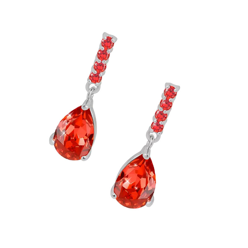 

Серьги из бижутерного сплава Ice&High Collection MS333582R, хрусталь, MS333582R