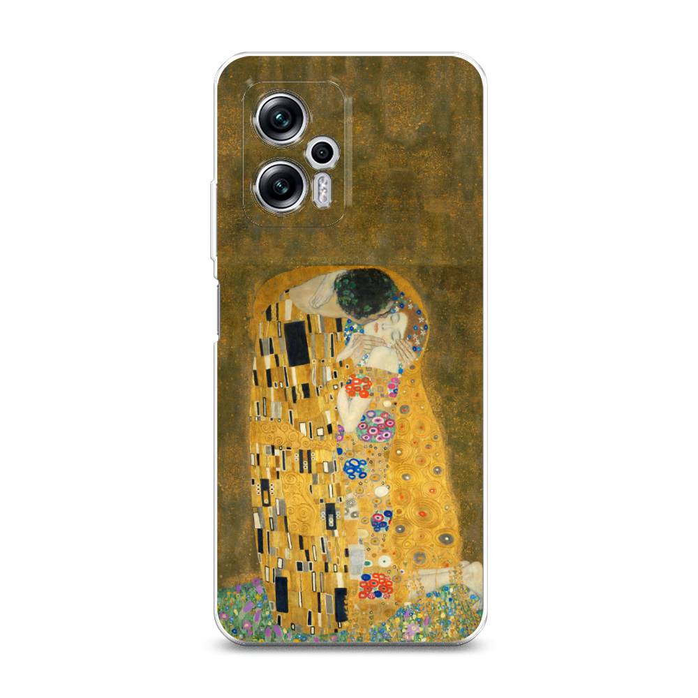 фото Силиконовый чехол "поцелуй гюстава климта" на xiaomi redmi note 11t pro plus awog