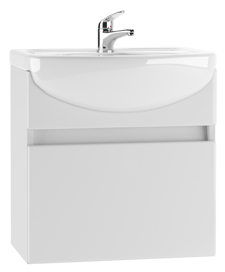 Тумба подвесная под умывальник Айсберг 