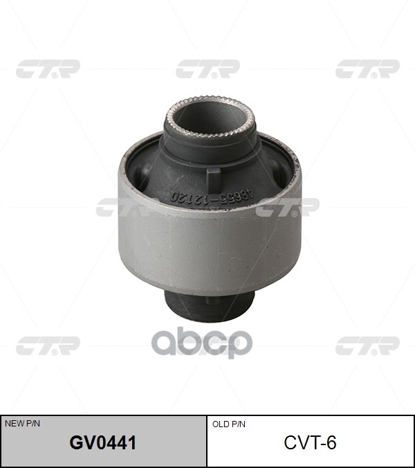 

Сайлентблок Ctr Cvt6 Ctr Gv0441