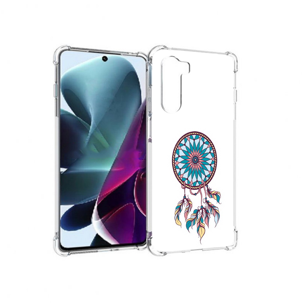 

Чехол MyPads Tocco для Motorola Moto G200 ловец снов синий (PT227076.355.443), Прозрачный, Tocco
