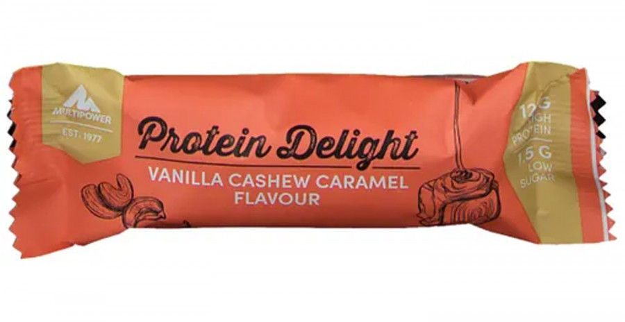 

Multipower, Protein Delight Bar, 35г (Ваниль-Кешью-Карамель)
