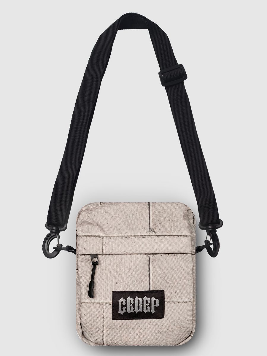 

Сумка унисекс Severclothing B-Bricks, светло-серый, B-Bricks