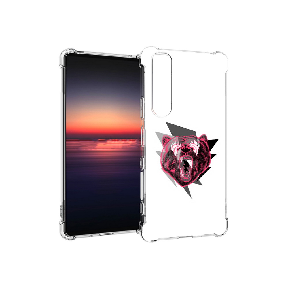 

Чехол MyPads Tocco для Sony Xperia 1 III грозовой медведь (PT162368.229.301), Прозрачный, Tocco