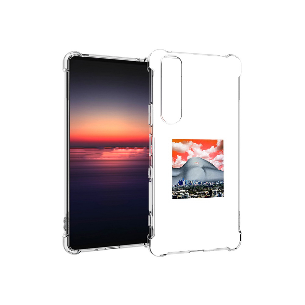

Чехол MyPads Tocco для Sony Xperia 1 III город с девушкой на фоне (PT162368.229.297), Прозрачный, Tocco