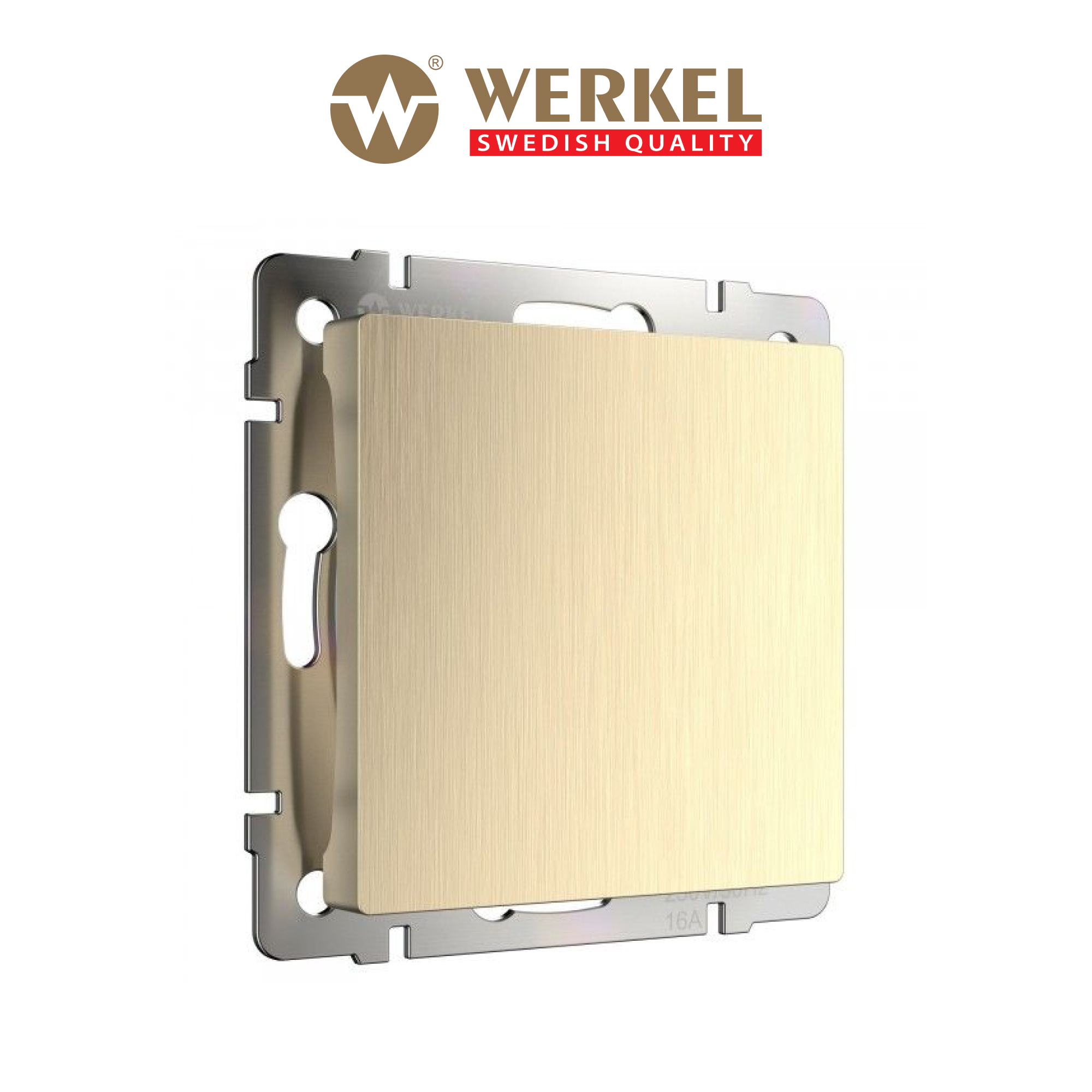 

Заглушка Werkel W1159210, шампань рифленый, Бежевый, Заглушка