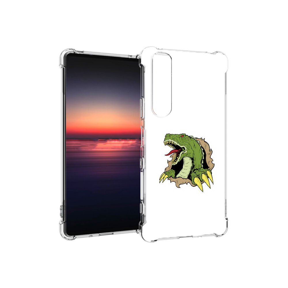 

Чехол MyPads Tocco для Sony Xperia 1 III годзила (PT162368.229.290), Прозрачный, Tocco