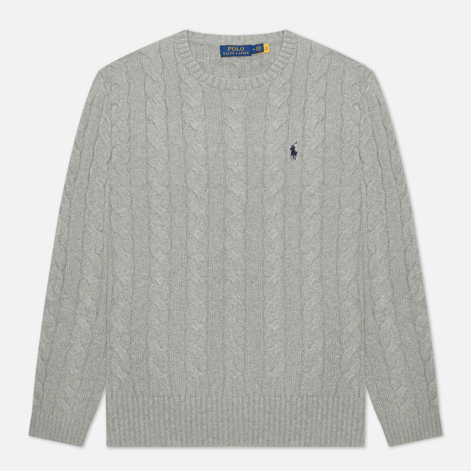 

Джемпер мужской Polo Ralph Lauren 710-775885 серый M, 710-775885