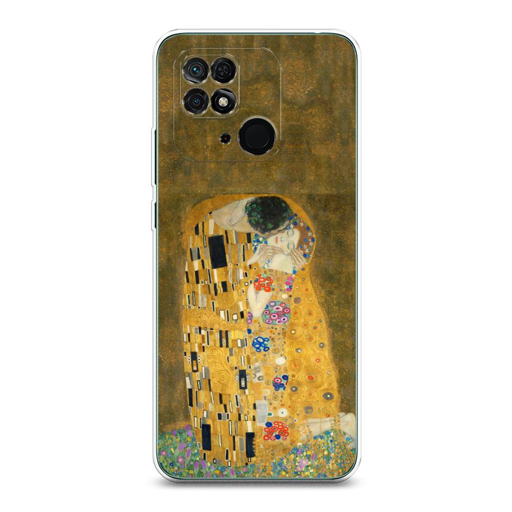 

Чехол Awog на Xiaomi Redmi 10C "Поцелуй Гюстава Климта", Разноцветный, 313450-9