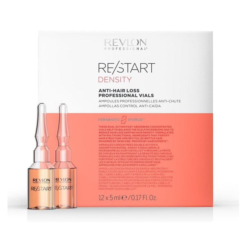 фото Ампулы revlon professional re/start density anti-hair loss vials 12 шт.х5 мл