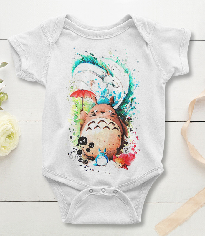 

Боди детское WILD CHILD Аниме Студия Гибли, цв.белый р.80, Аниме Студия Гибли