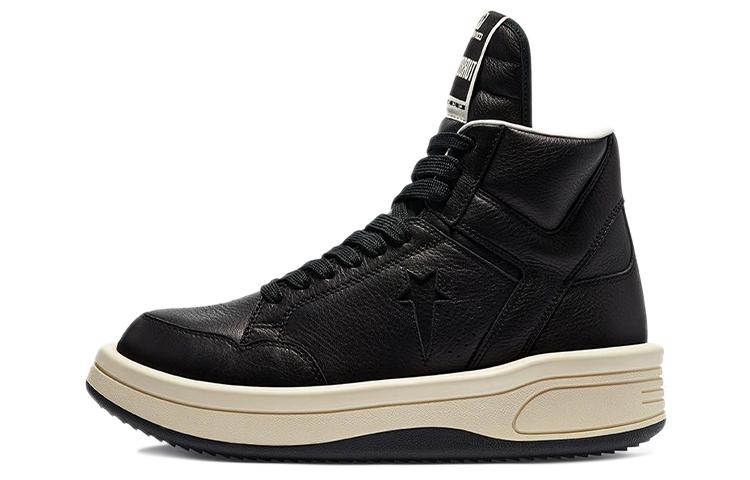 

Кеды унисекс Converse Rick Owens DRKSHDW 1970s turbodrk weapon черные 38.5 EU, Черный, Rick Owens DRKSHDW x Converse 1970s turbodrk weapon