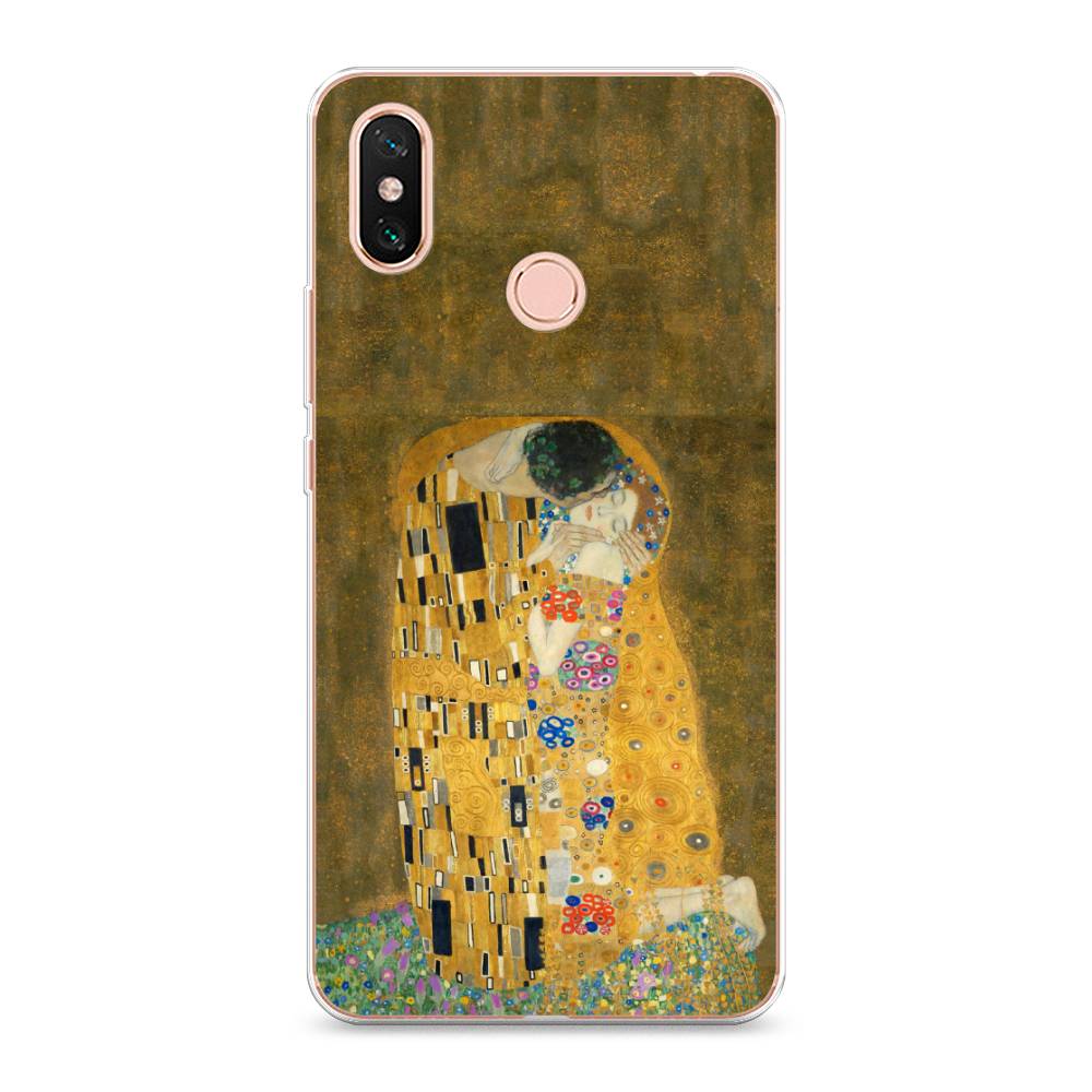 

Чехол Awog на Xiaomi Mi Max 3 "Поцелуй Гюстава Климта", Разноцветный, 34350-9
