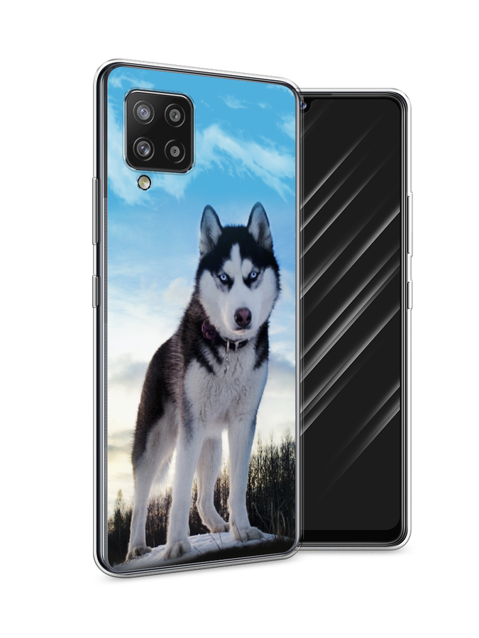 

Чехол Awog на Samsung Galaxy A42 / Самсунг A42 "Хаски 3", Разноцветный, 2101750-2