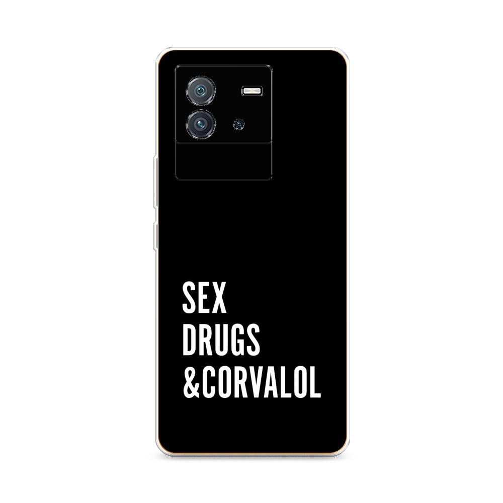

Чехол на Vivo iQOO Neo6 "Corvalol", Черный;серый;белый, 266850-6