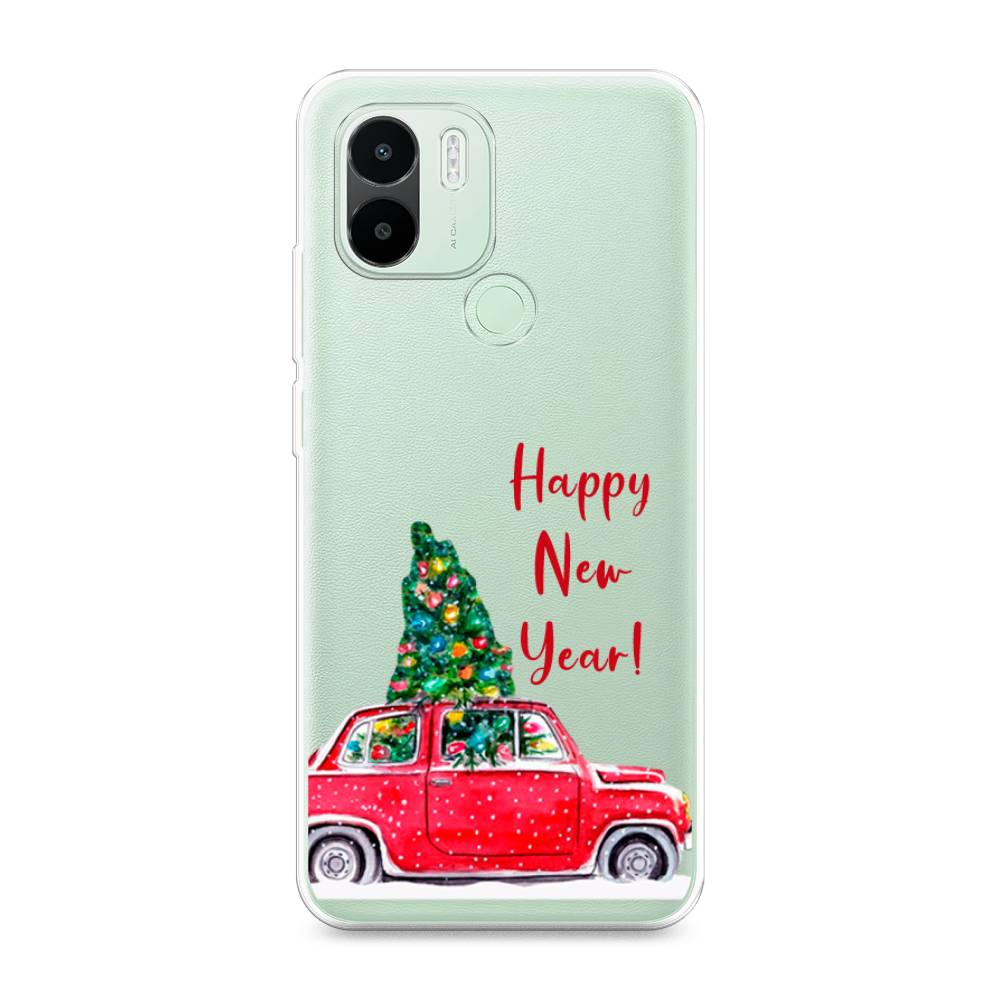 

Чехол на Redmi A1+ "Happy New Year", Красный;зеленый, 316750-5