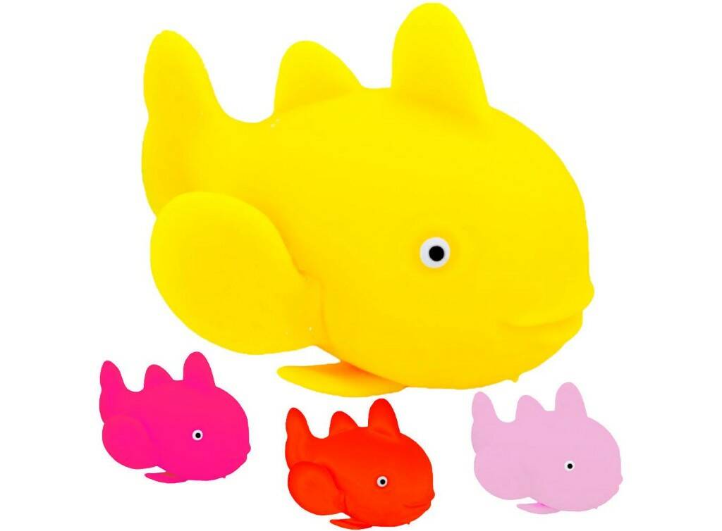 Игрушка-антистресс в виде рыбки 115 х 75 х 55 мм в ассортименте (цвет по наличию) надувные нарукавники intex веселые рыбки в ассортименте