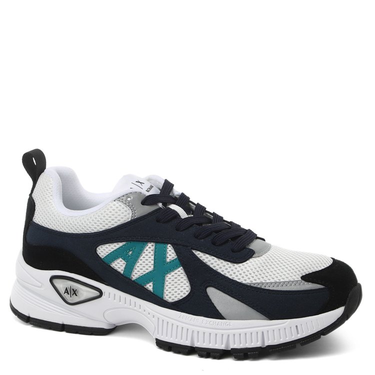 

Кроссовки мужские Armani Exchange XUX172 белые 7 UK, XUX172