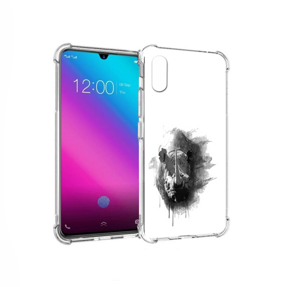 

Чехол MyPads Tocco для Vivo V11 носорог (PT117900.427.523), Прозрачный, Tocco