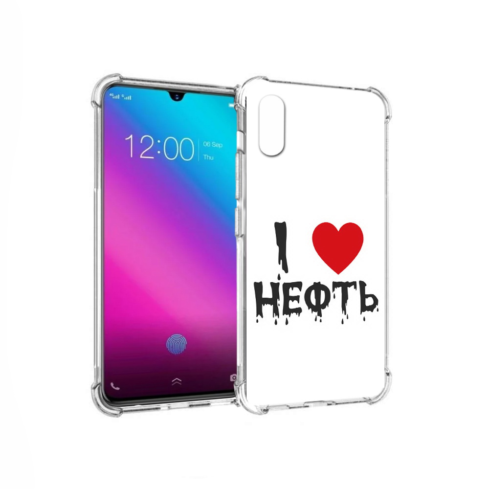 

Чехол MyPads Tocco для Vivo V11 нефть (PT117900.427.522), Прозрачный, Tocco