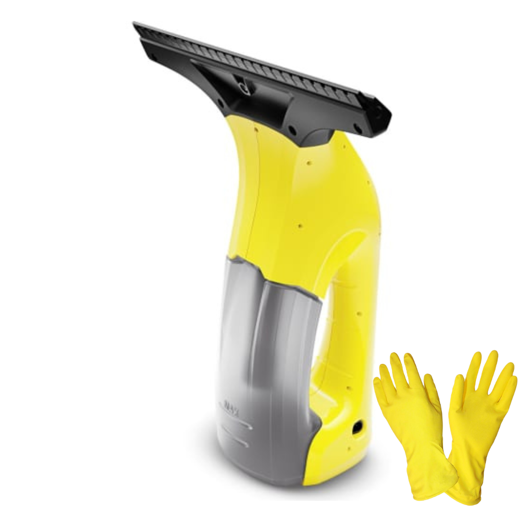 

Стеклоочиститель Karcher WV 1 + перчатки желтый, WV 1 + перчатки