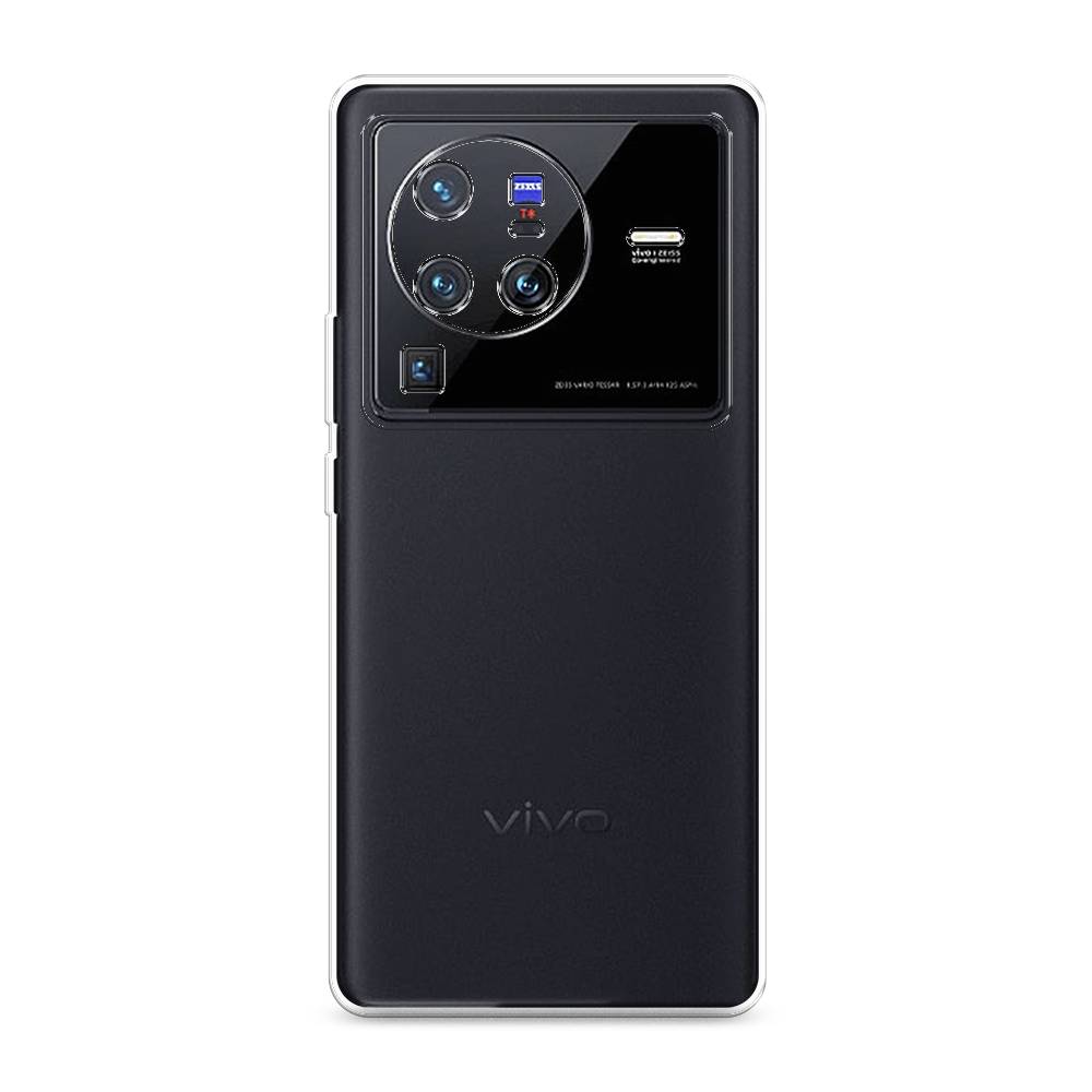 

Чехол на Vivo X80 Pro прозрачный, 266650-6