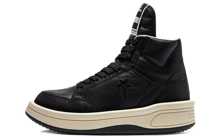 

Кеды унисекс Converse Rick Owens DRKSHDW 1970s turbodrk weapon черные 39 EU, Черный, Rick Owens DRKSHDW x Converse 1970s turbodrk weapon