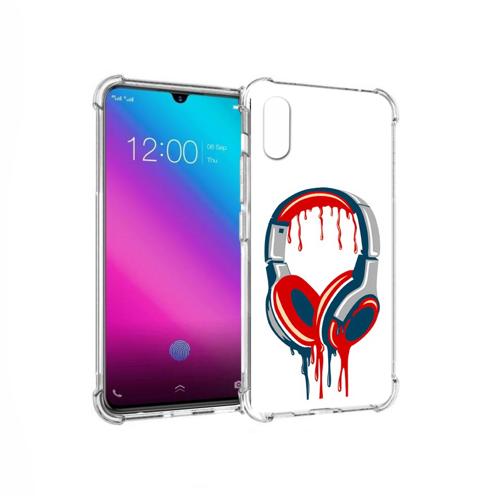 

Чехол MyPads Tocco для Vivo V11 не делай громко (PT117900.427.517), Прозрачный, Tocco