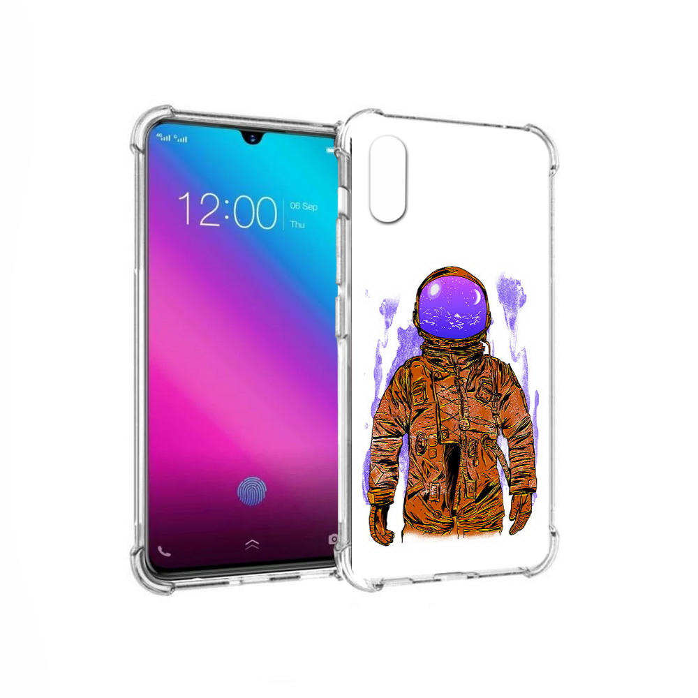 

Чехол MyPads Tocco для Vivo V11 нарисованный мужчина в скафандре (PT117900.427.510), Прозрачный, Tocco