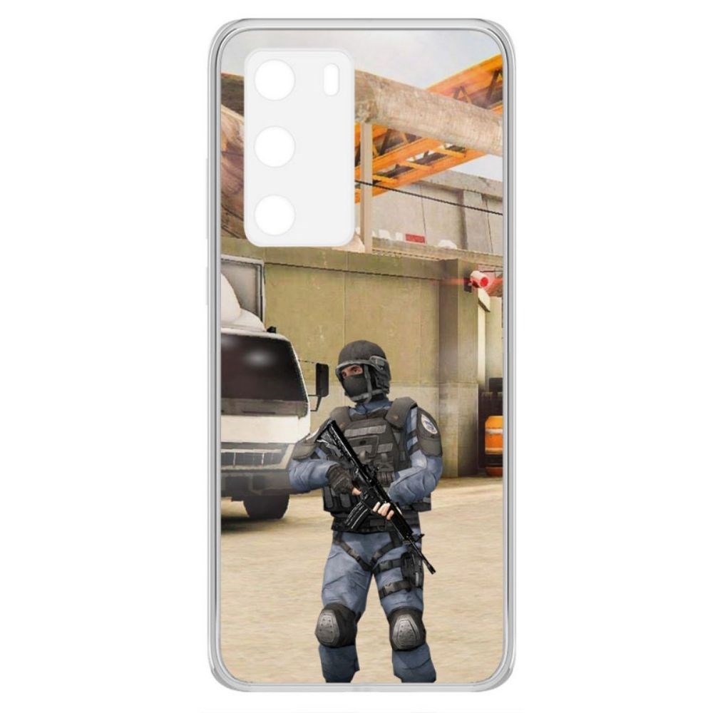 

Чехол-накладка Krutoff Standoff 2 - GIGN для Huawei P40