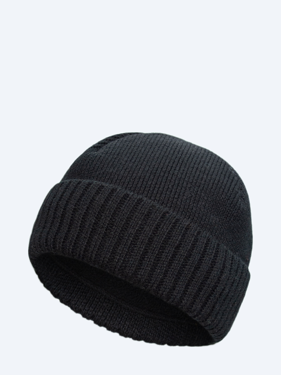 

Шапка бини мужская Marhatter 2718 черная, р, Черный, 2718