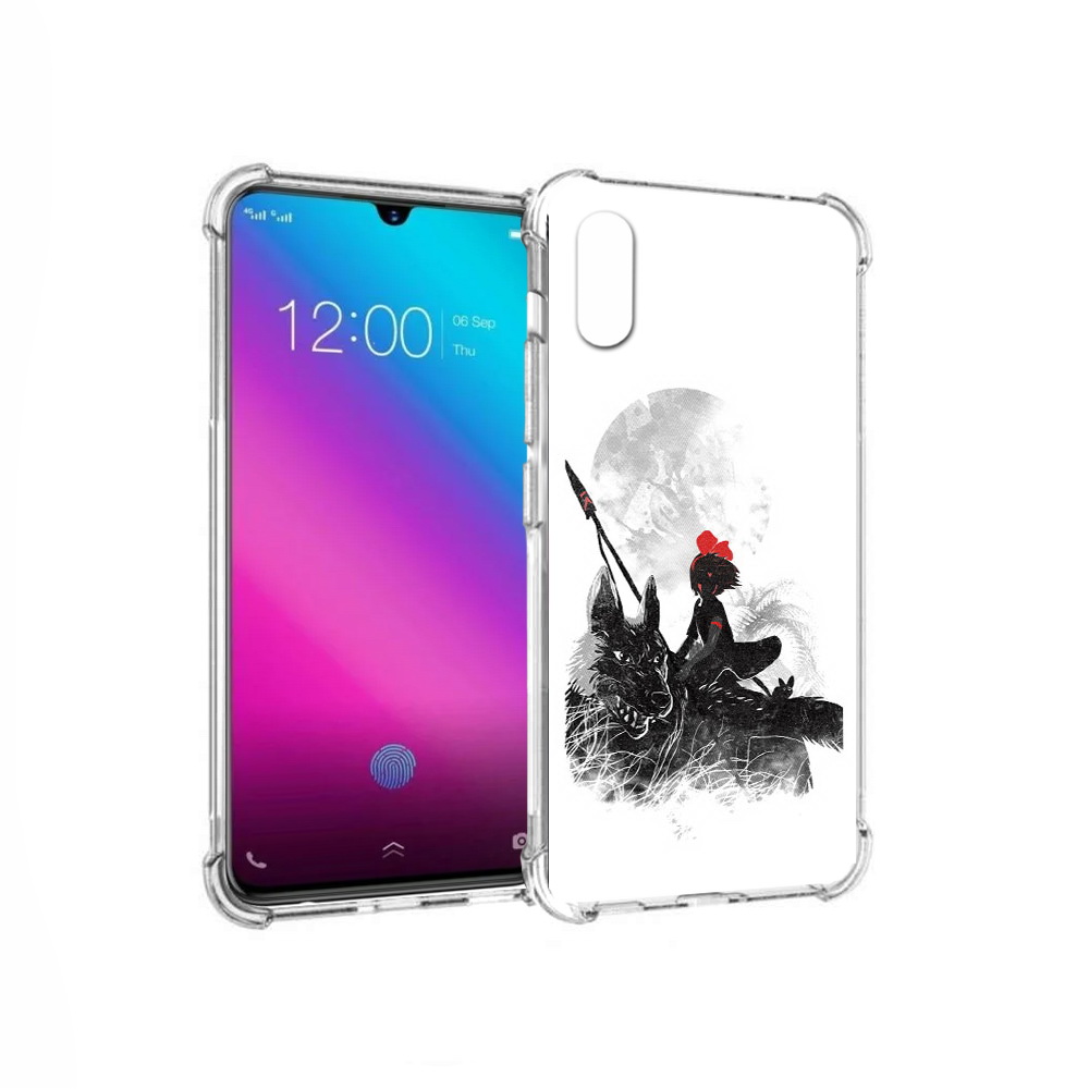 

Чехол MyPads Tocco для Vivo V11 мононоке (PT117900.427.481), Прозрачный, Tocco