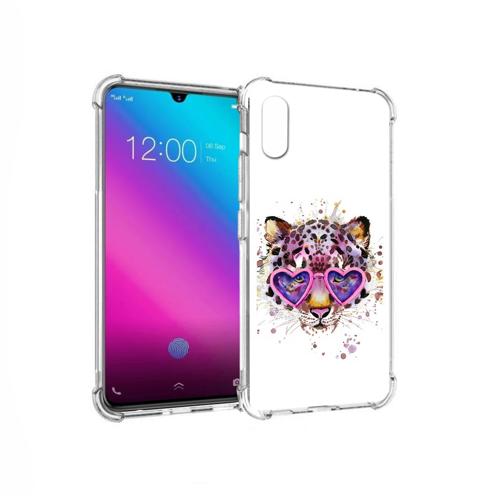 

Чехол MyPads Tocco для Vivo V11 модный леопард (PT117900.427.480), Прозрачный, Tocco