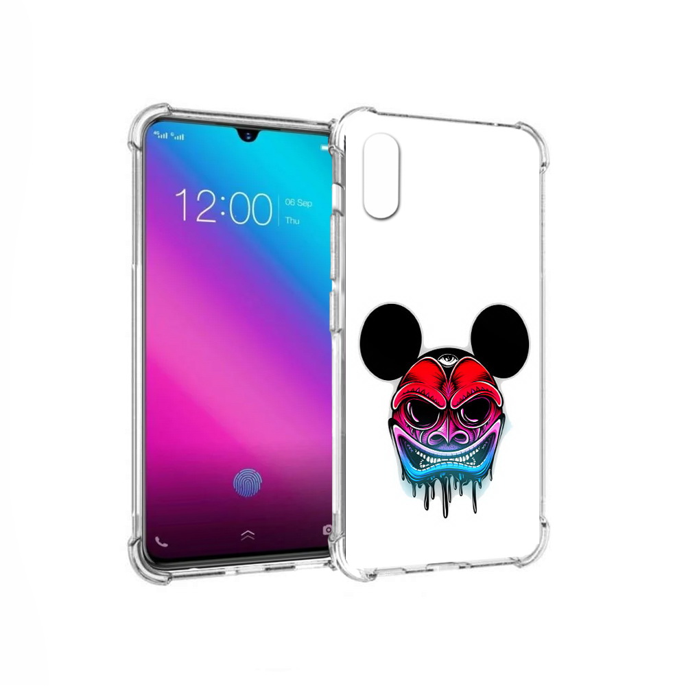 

Чехол MyPads Tocco для Vivo V11 микки в маске (PT117900.427.473), Прозрачный, Tocco