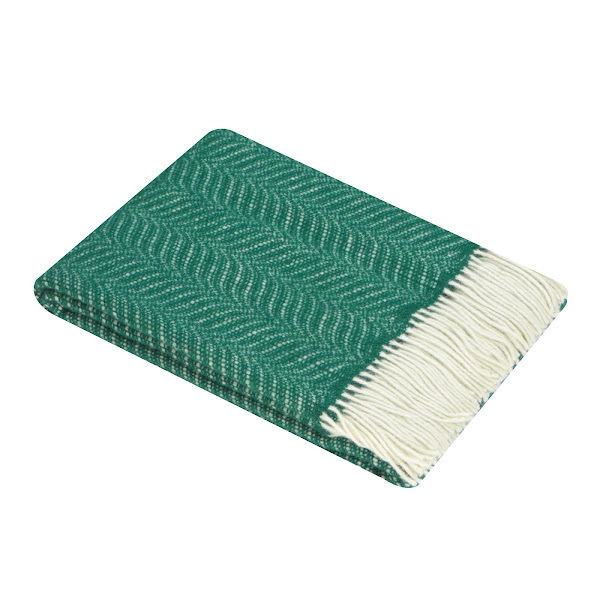 фото Плед home blanket andra 140 х 200 см шерсть зеленый