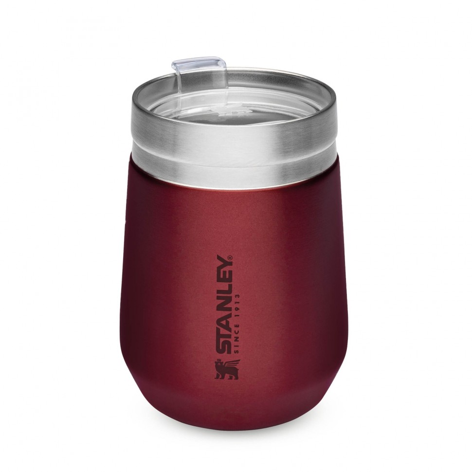 

Термостакан STANLEY GO Everyday Wine Tumbler 0,29 L (10-10292-003) марсала, Красный
