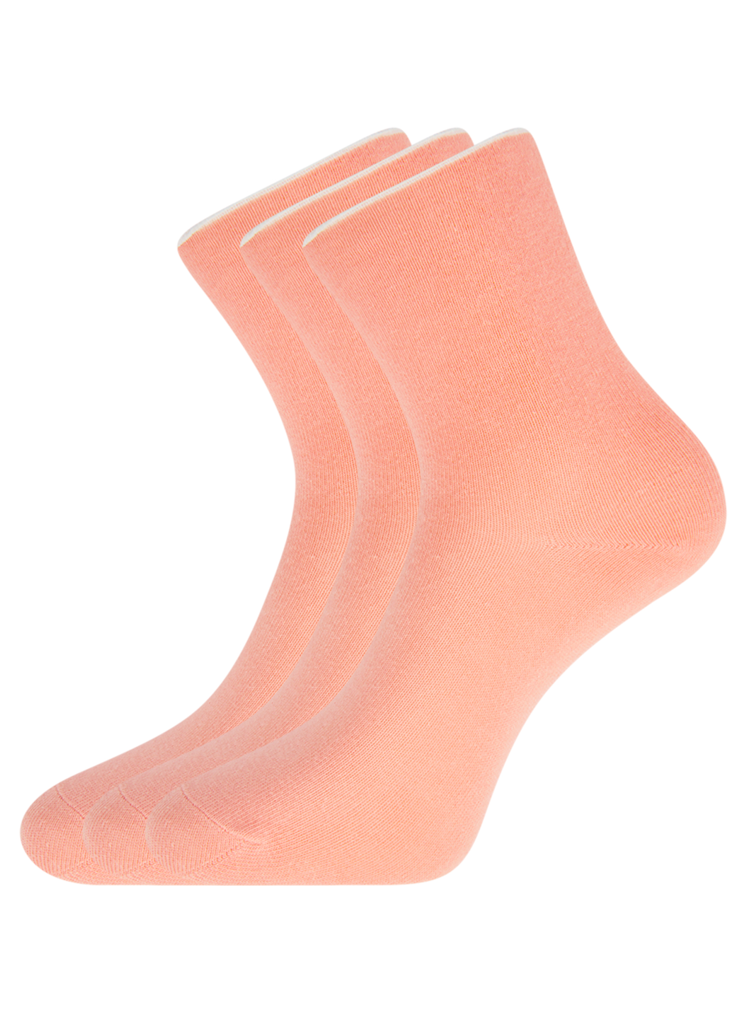 

Комплект носков женских oodji 57102804T3 розовых 35-37, 57102804T3