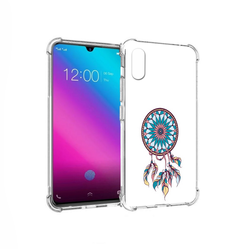 

Чехол MyPads Tocco для Vivo V11 ловец снов синий (PT117900.427.443), Прозрачный, Tocco