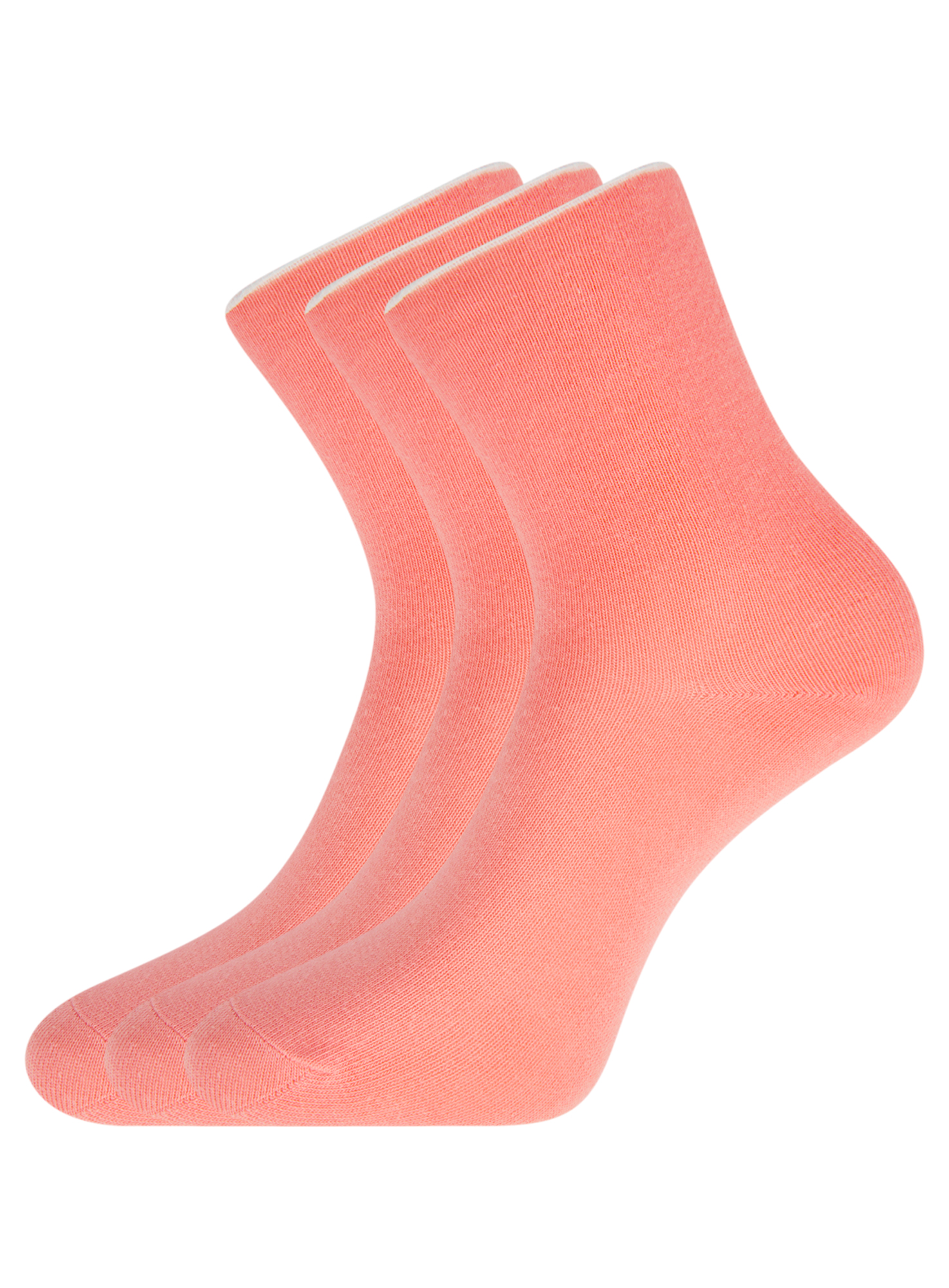 

Комплект носков женских oodji 57102804T3 розовых 38-40, 57102804T3