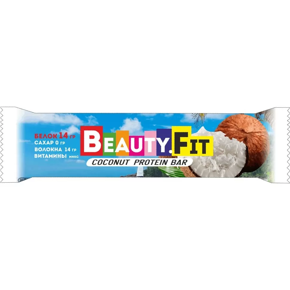 

Beauty.Fit, Coconut Protein Bar, 60г (Кокос (в шоколаде))