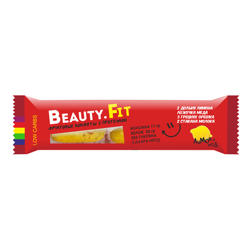 фото Beauty.fit, natural bar протеиноый батончик без сахара, 50г (цитрусовый раф)