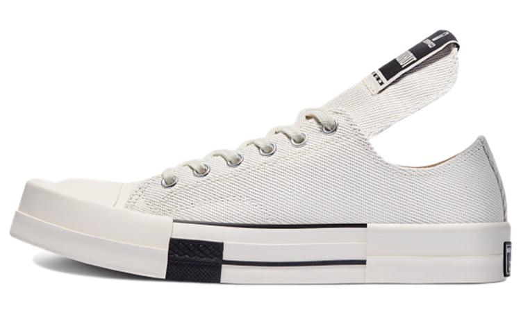 

Кеды унисекс Converse Rick Owens DRKSHDW 1970s turbodrk ChuckTaylor AllStar белые 45 EU, Белый, Rick Owens DRKSHDW x Converse 1970s turbodrk chuck taylor all star ox