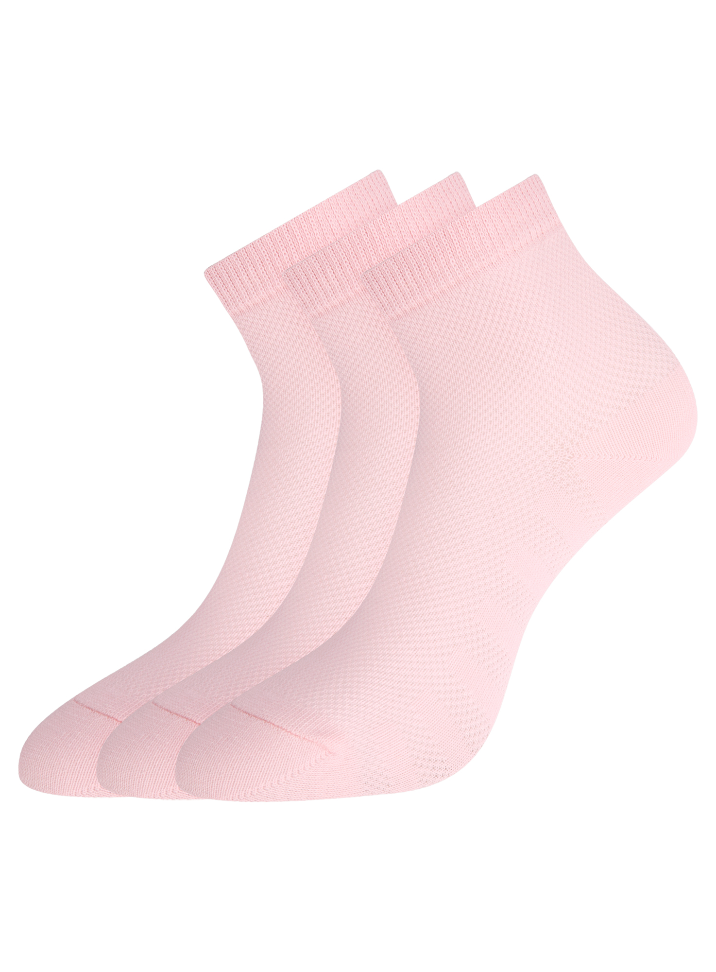

Комплект носков женских oodji 57102711T3 розовых 38-40, 57102711T3