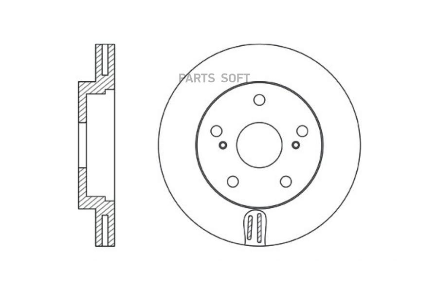 

Диски тормозные SB Nagamochi br21101t