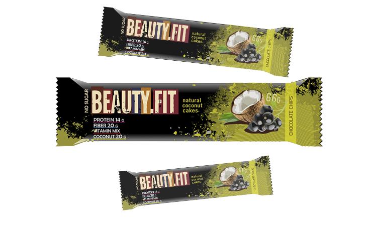 

Beauty.Fit, Протеиновые кокосовые пирожные Low Carbs, 66г (1/20) (Кокос-Черная смородина)