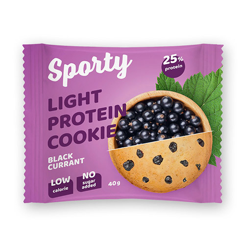 

Sporty, Protein Light, 40г (Черная смородина)